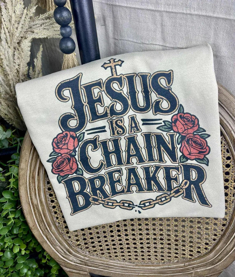 Jesus is a Chain Breaker (Gildan Tee)