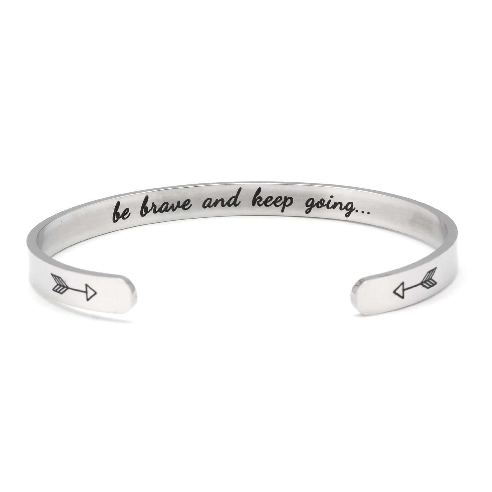 Double Arrow Bracelet – Stainless Steel Couple Bracelet Minimalist Jewelry