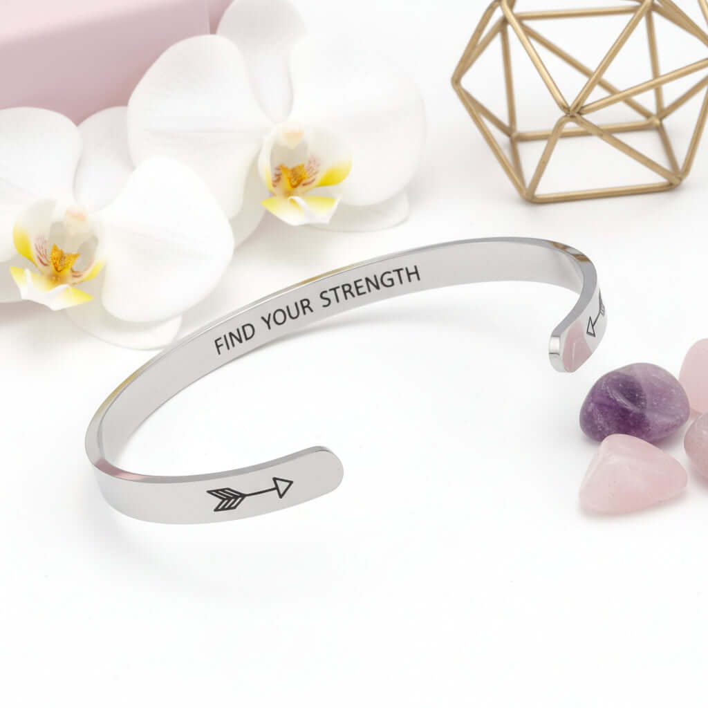 Double Arrow Bracelet – Stainless Steel Couple Bracelet Minimalist Jewelry