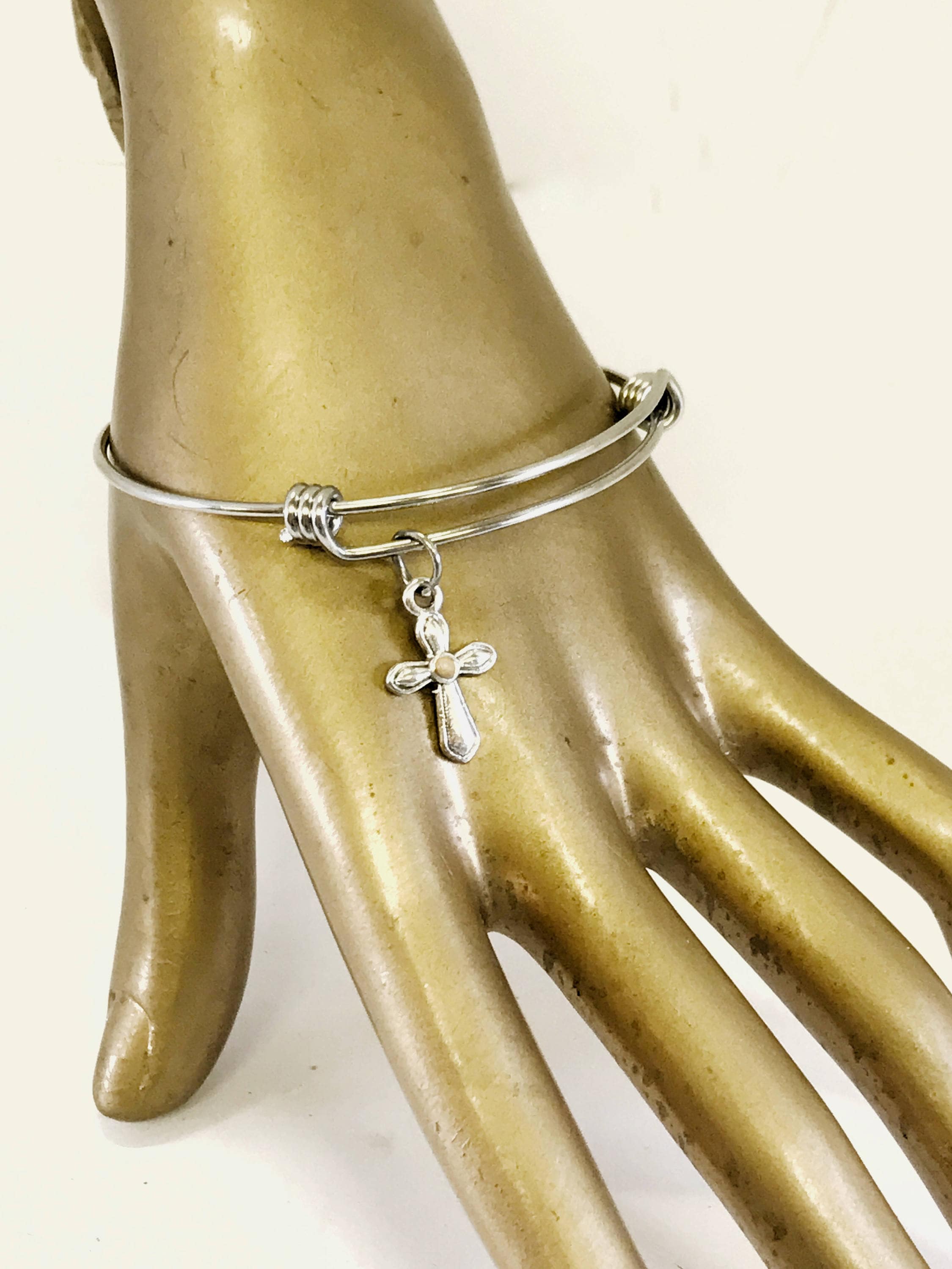 Mustard Seed Jewelry, Mustard Seed Cross Bracelet, Mustard Seed Gifts, Christian Jewelry, Faith Jewelry Gift For Her, Christian Jewelry